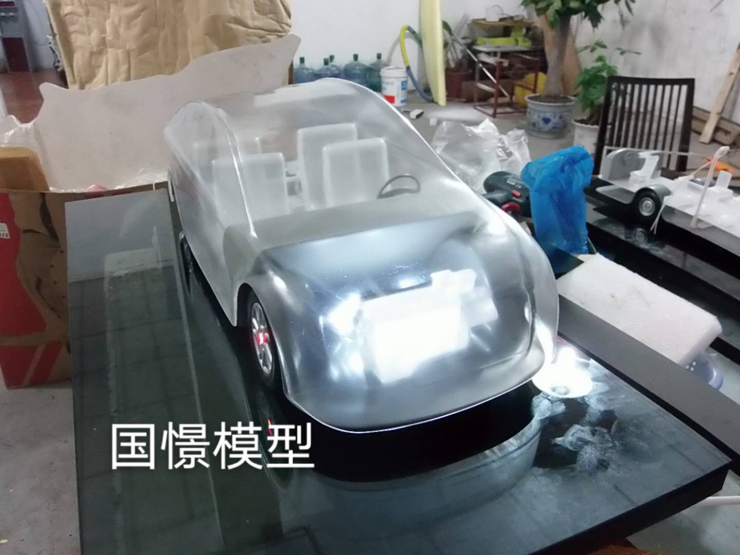 蠡县透明车模型